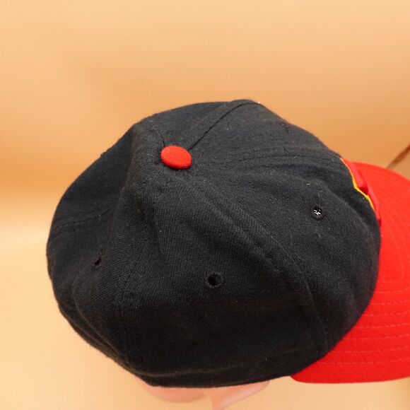 Vintage Iowa State Cyclones Hat Cap Fitted Mens 7 NCAA Baseball New Era 90s - Picture 6 of 11